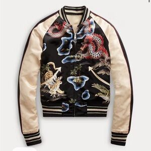 Ralph Lauren RRL Silk Bomber Jacket